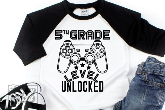 5th Grade Unlocked SVG for Crafts & Graphics