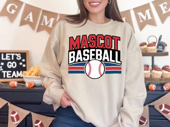 Baseball Mascot SVG: Graphics for Crafts & Brands
