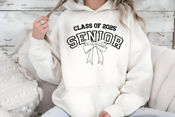 Coquette Senior 2025 Graphics for Crafts