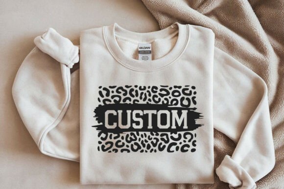Custom Leopard Text SVG: Bold Graphics for Crafts