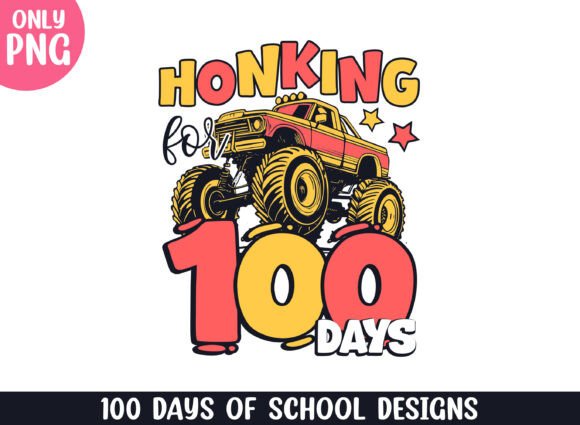Honking for 100 Days School Life SVG: Graphics & Crafts