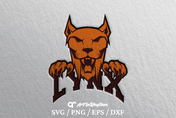 Lynx Mascot SVG for Crafts & Graphics