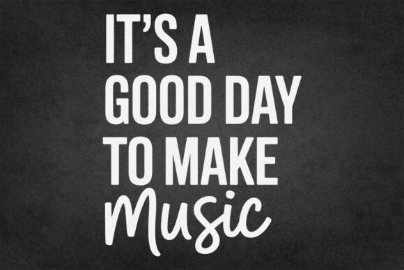 Review: It's a Good Day to Make Music SVG PNG