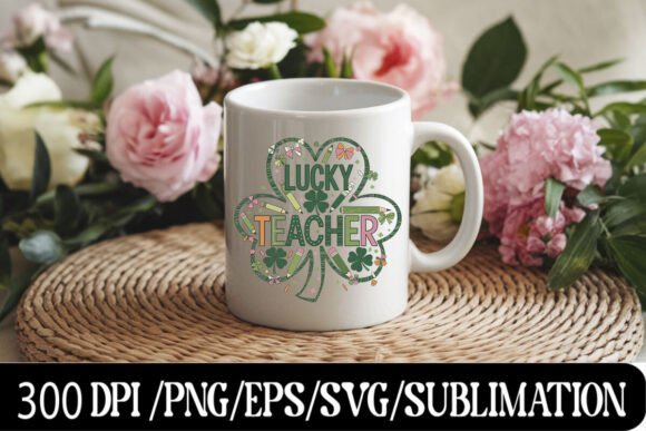 St. Patrick’s Day Teacher Pencil Graphics for Crafts
