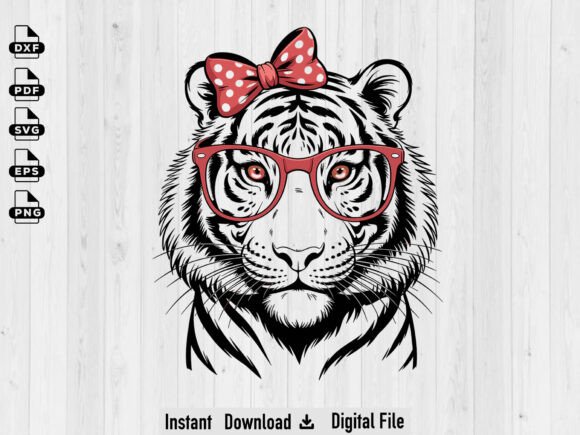 Tiger Mascot Svg: Bold Graphics for Crafts